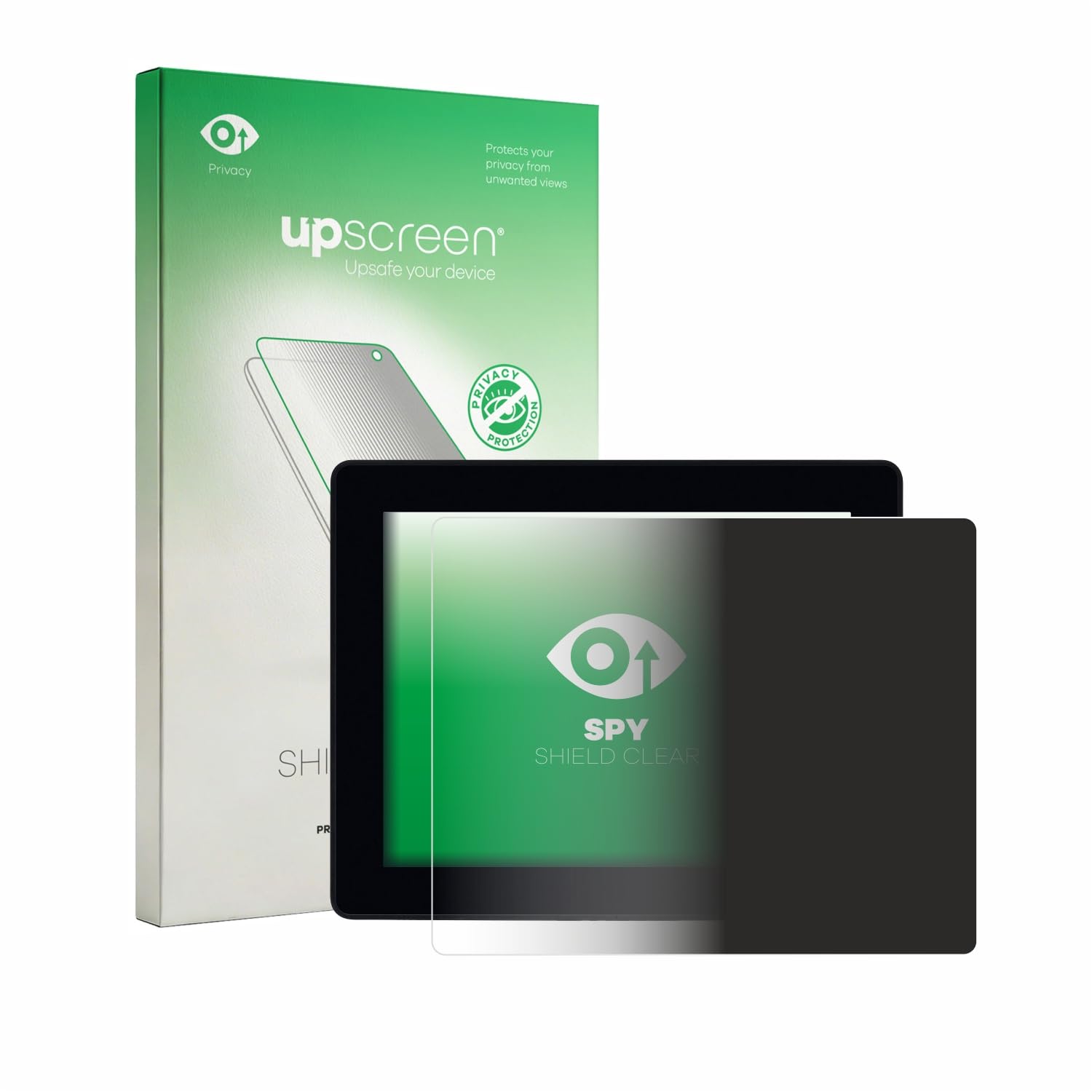 upscreen Pellicola Privacy per Iiyama ProLite TF1215MC-B1 | , Anti-Spy Protezione Schermo Made in Germany, Anti-Spia Privacy Screen Protector Chiara
