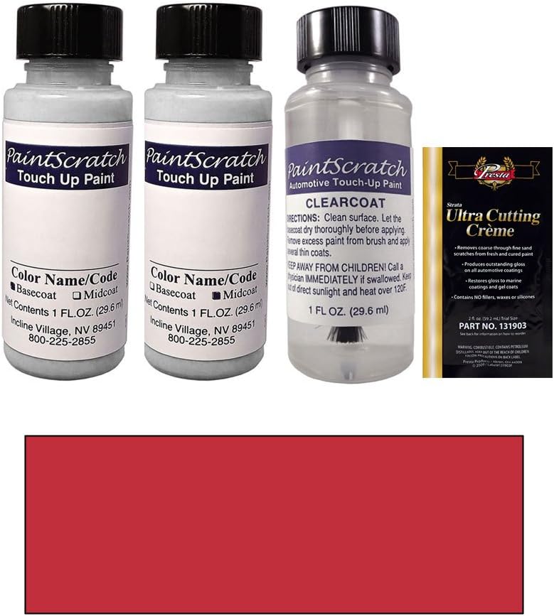 Tricoat 1 Oz. Red Tint Metallic Tricoat Paint Bottle Kit