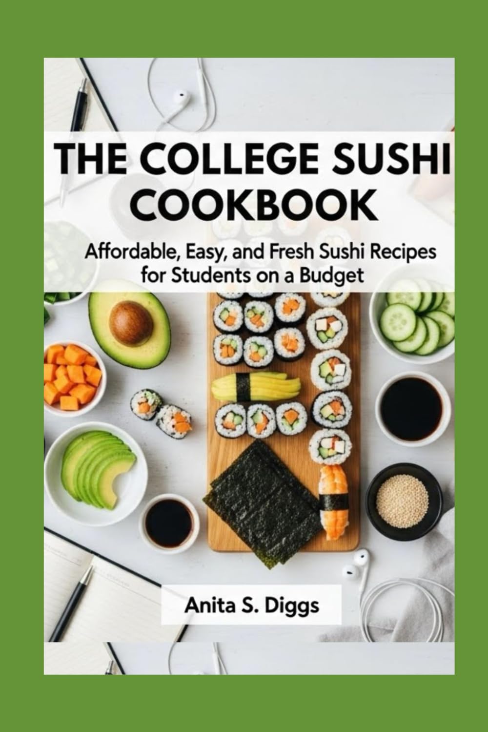 The College Sushi Cookbook: Affordable, Easy, and Fresh Sushi Recipes for Students on a Budget