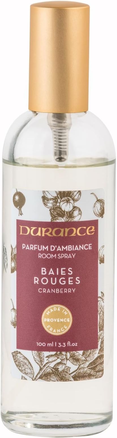 Durance Home Perfume Room Spray 100ml - Cranberry