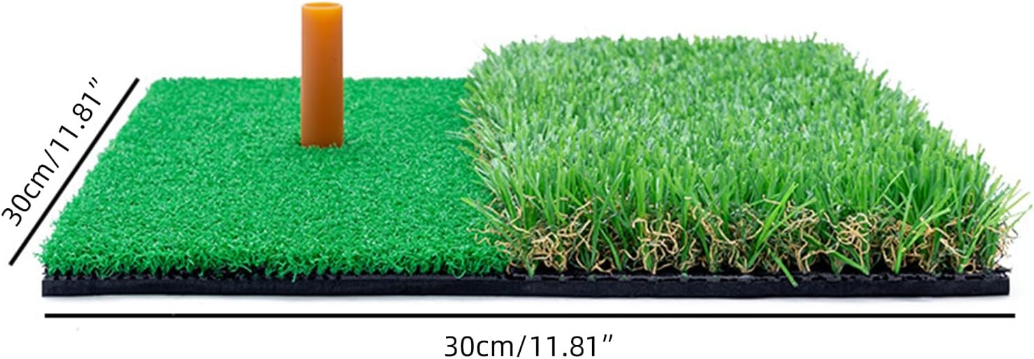 Golf Hitting Training Net Practice with Mat Training Ball Tees for Backyard Driving Chipping Chipping Indoor Outdoor for Beginners