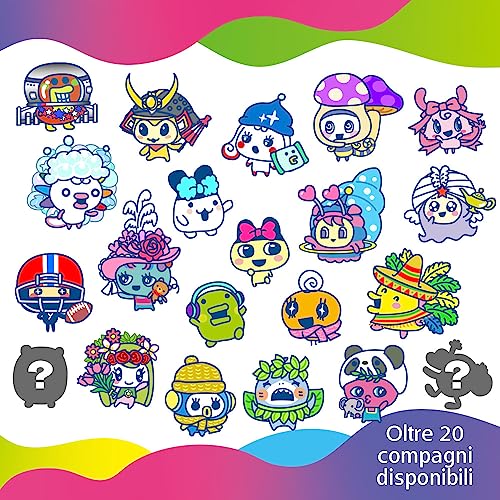 bandai tamagotchi uni - connected tamagotchi with wrist watch - virtual pet - purple model - 43352