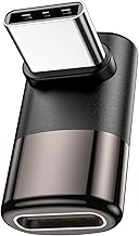 MOGOOD USB C Adaptateur à 90 degrés C mâle à C Femelle USB C Adaptateur Extender Type-C Data Transmission PD100W Charge Rapide et 8K @ 60Hz Passage pour Les Accessoires de Pont Vapeur