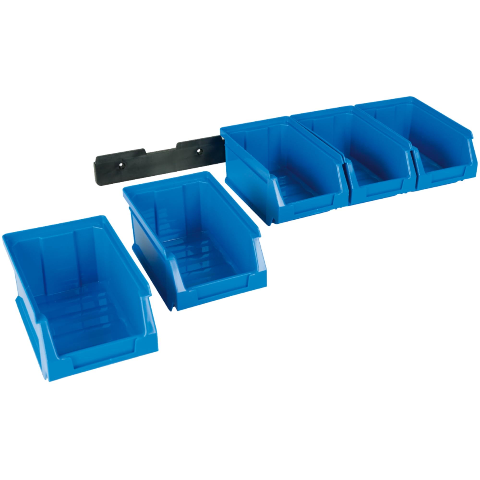 Tayg Kit da appendere 50 cassetti in plastica n. 51 – Organizzatore di viti, cassetti, scatola di stoccaggio, scaffalature da parete, scaffali, vasche in plastica rettangolari, 52 x 17 x 8 cm