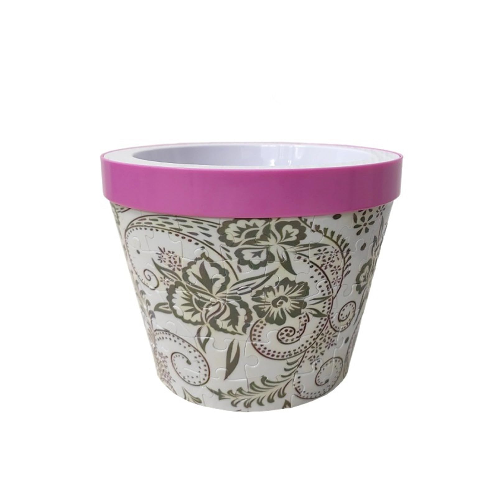 Qixcxaz Type+2 3D Planter Flower Pot Chic Indoor Cactus Succulents Pots Innovative Decorative Puzzle Jars For Attractive Home Decor Home Decor Flower Pots For Indoor,
