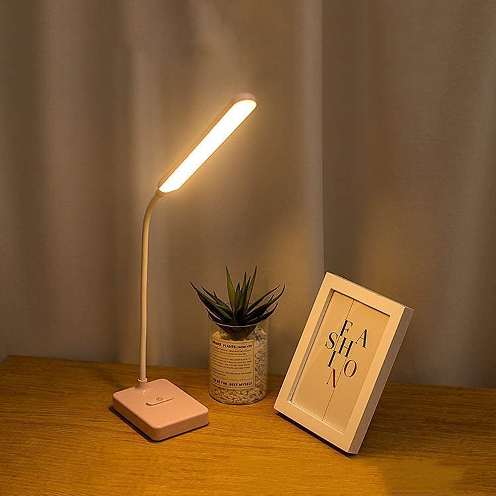 Lampka Biurkowa Akademik Student Lampa Biurkowa Pisanie LED Ochrona Oczu Lampy Biurkowe Przenośna Ładowalna Lampa Stołowa Lampka Nocna Do Czytania Lampy Na Biurko