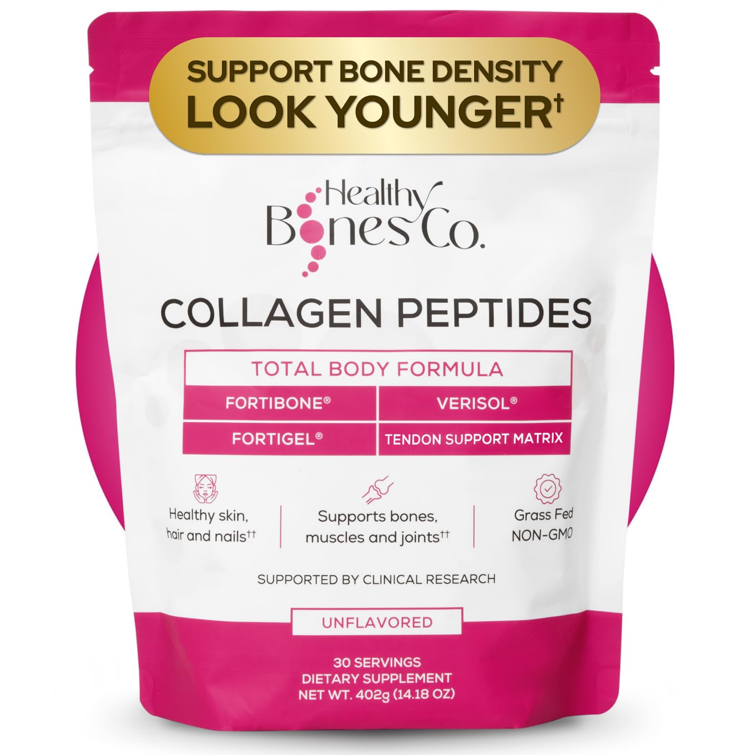 Healthy Bones Co. Collagen Peptides Powder