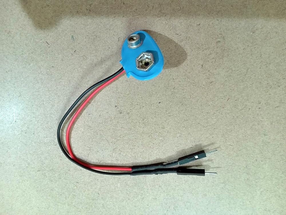 9V Battery Snap Connector to Male Jumper Wire for Arduino 2pcs (B0DCTXPDFW) Amazon Price History, Amazon Price Tracker