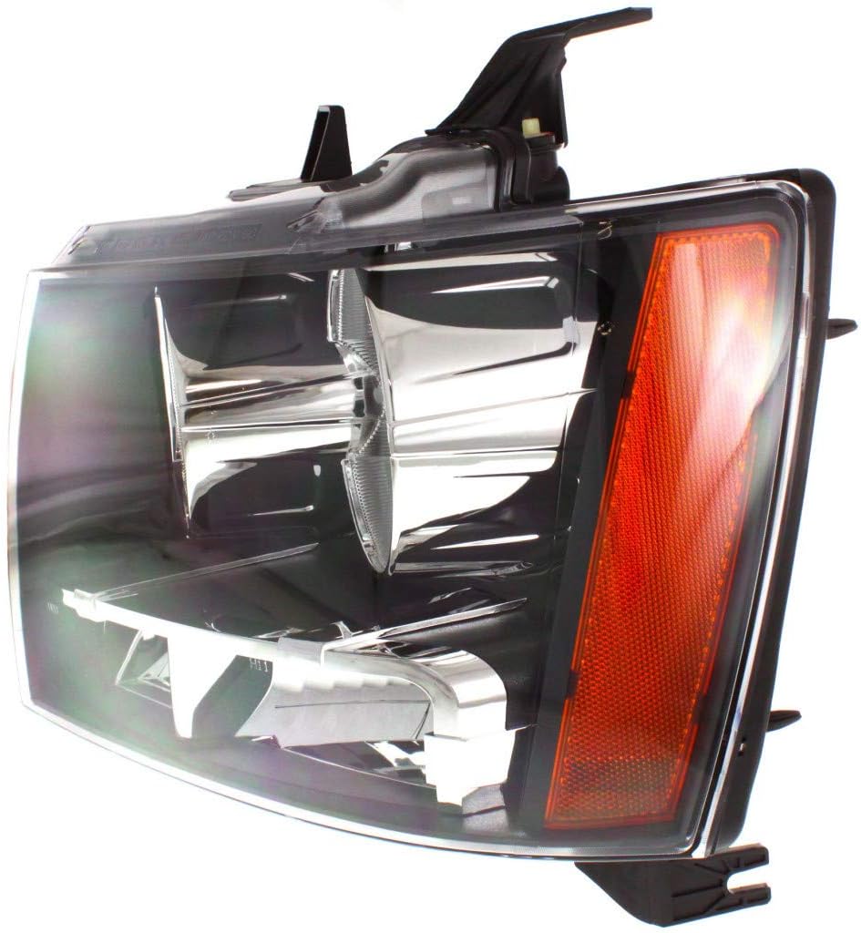 CarLights360 For 2007-2013 Chevy Avalanche Headlight Driver and Passenger Side DOT Certified Bulbs Included GM2502263 GM2503263 - Replaces 22853025 22853026 ;