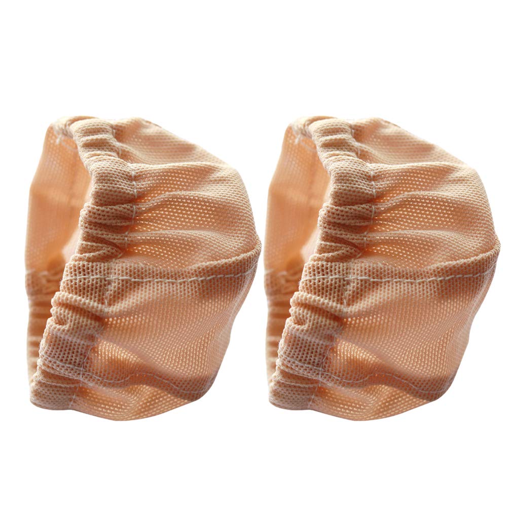 HEALLILY Doll Wigs Cap DIY Fixed Wig Hair Net for Craft 1/3 SD Toy Wig Hat Doll Knitting Accessories 2 Pcs (Fresh Color)