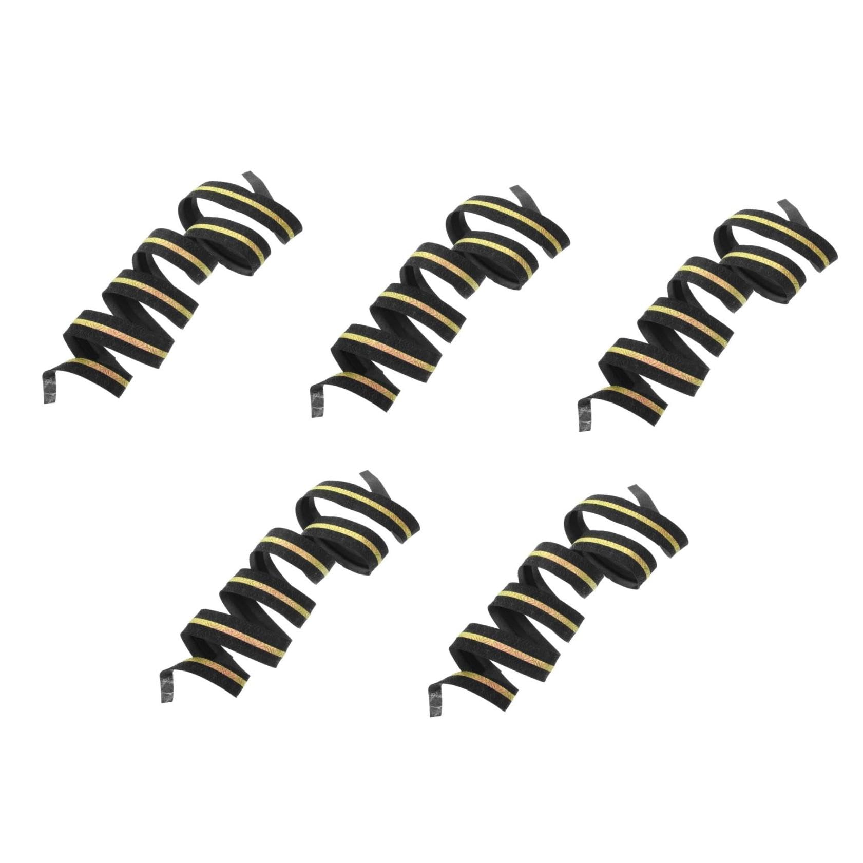 BESPORTBLE 5pezzi Nastro Antiscivolo per Manico di Racchetta Sportiva Accessorio Avvolgente Materiale Assorbente per Badminton e Tennis