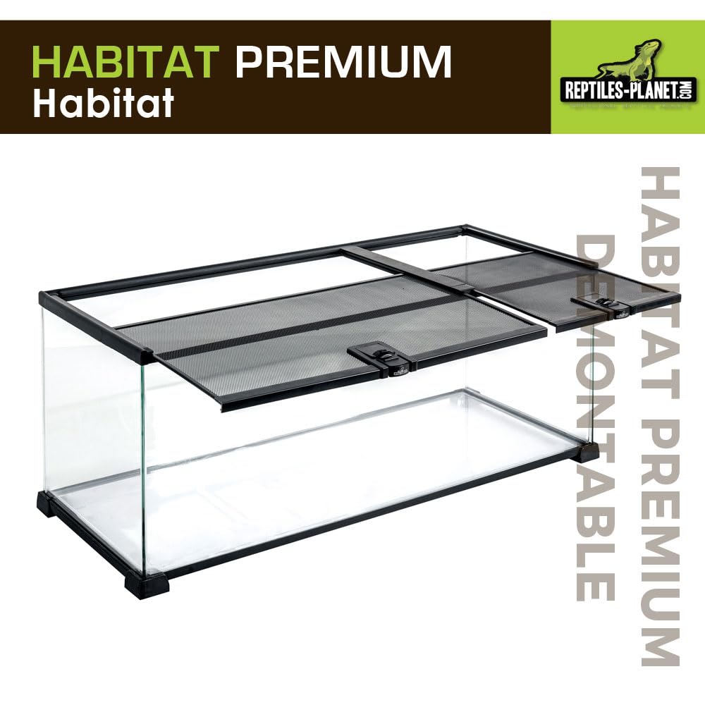Reptiles Planet - Terrarium Habitat Premium Demontable - 76,2x30,5x30,5 cm