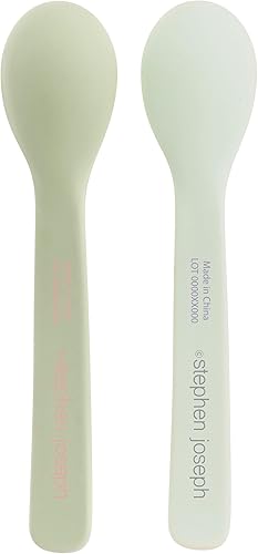 Miniatura 5 de Stephen Joseph Juego de cucharas de silicona, tiburón