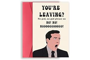 Funny Farewell Gifts for Coworkers, Farewell Humor Cards for Coworkers, Resignation card...