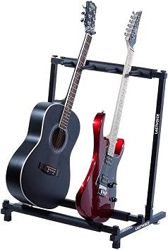 LASTVOICE Gtr-03 Store Type 3-Piece (Triple) Guitar Stand Stand Stand