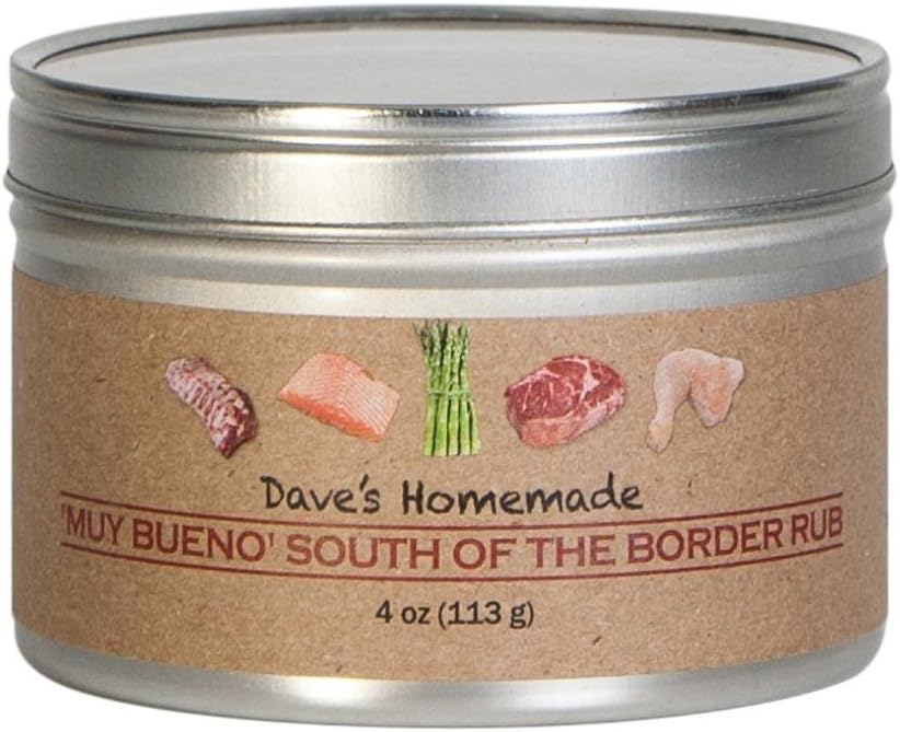 Daves Homemade Muy Bueno South of the Border Rub, 4 oz