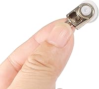 Vista 3 de uxcell Muebles gabinete 0.197 in diámetro ventosa enchufe en estante de vidrio soporte clavija pin 10pcs