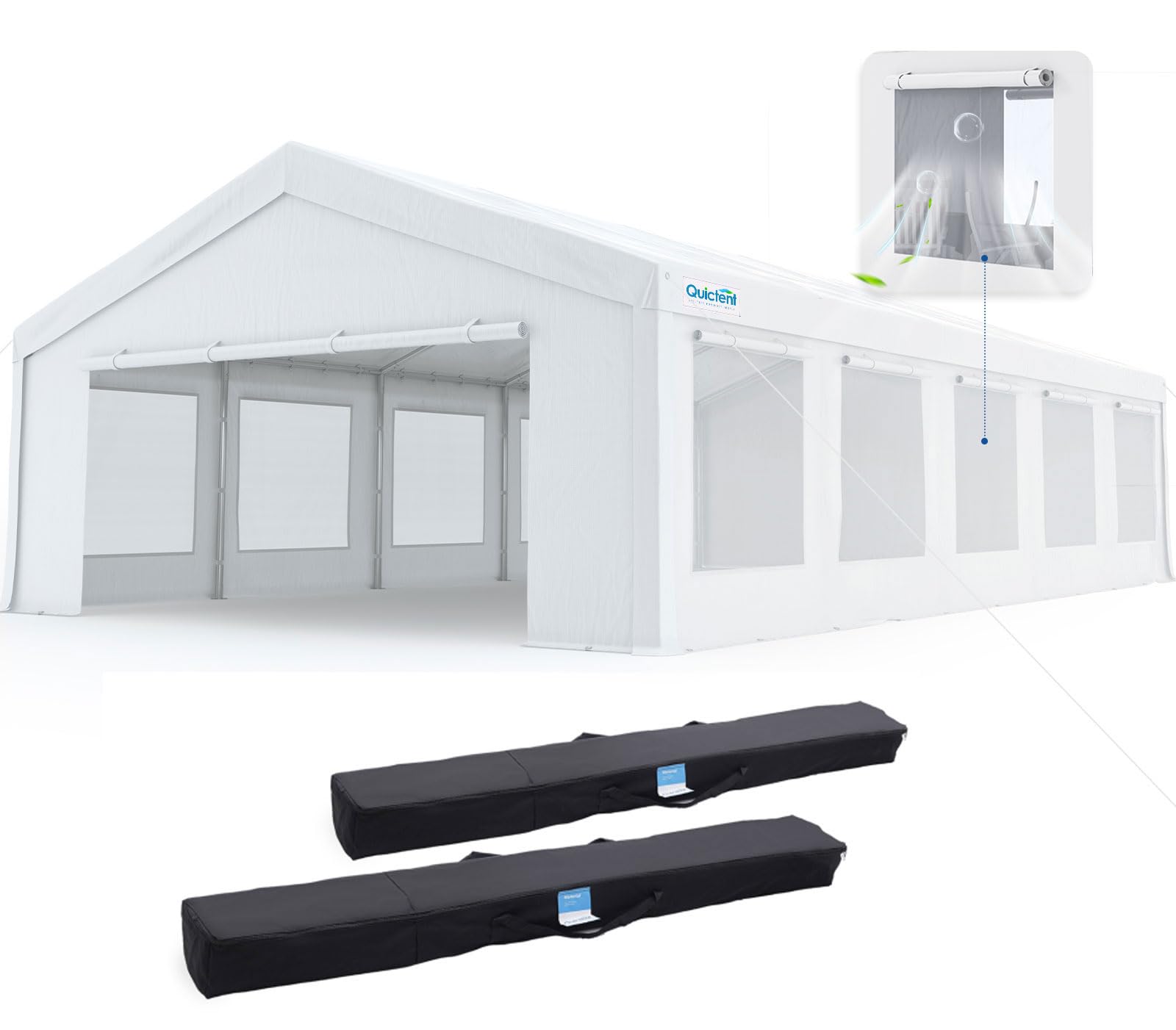Amazon.com : Quictent 20x30ft Heavy Duty Party Tent with Roll-up