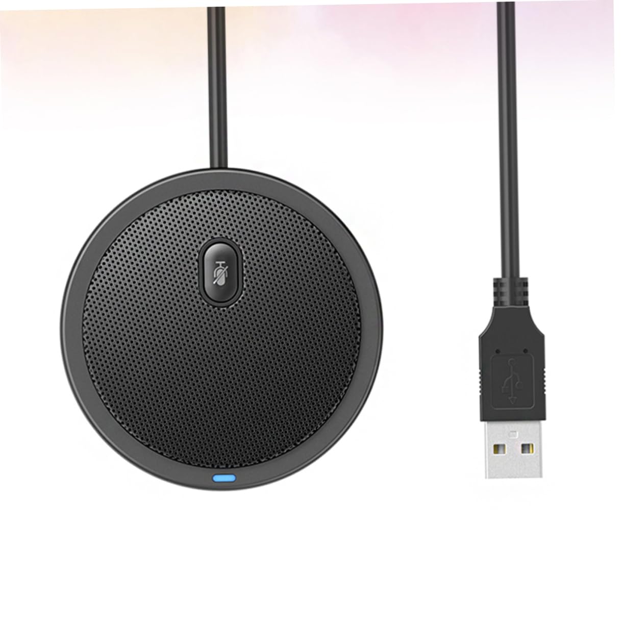 Toyvian USB Kondensatormikrofon mit Ständer, Schwarz, 1 Stück