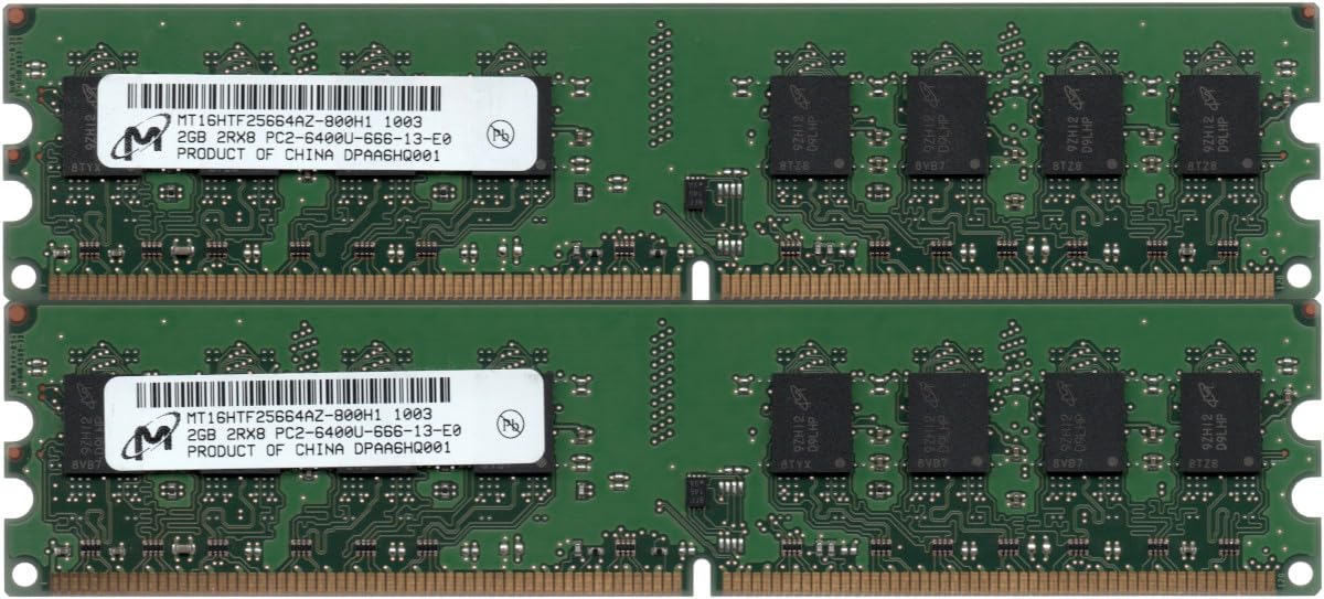 Micron PC2-6400 DDR2 800 4GB 2枚セット 8GB Amazon.com: PC2-6400
