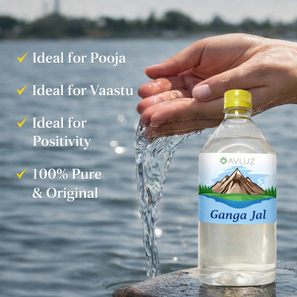 AVLUZ Pure and Original Gangajal for Puja - Rituals and Religious Rites (5 L) 3