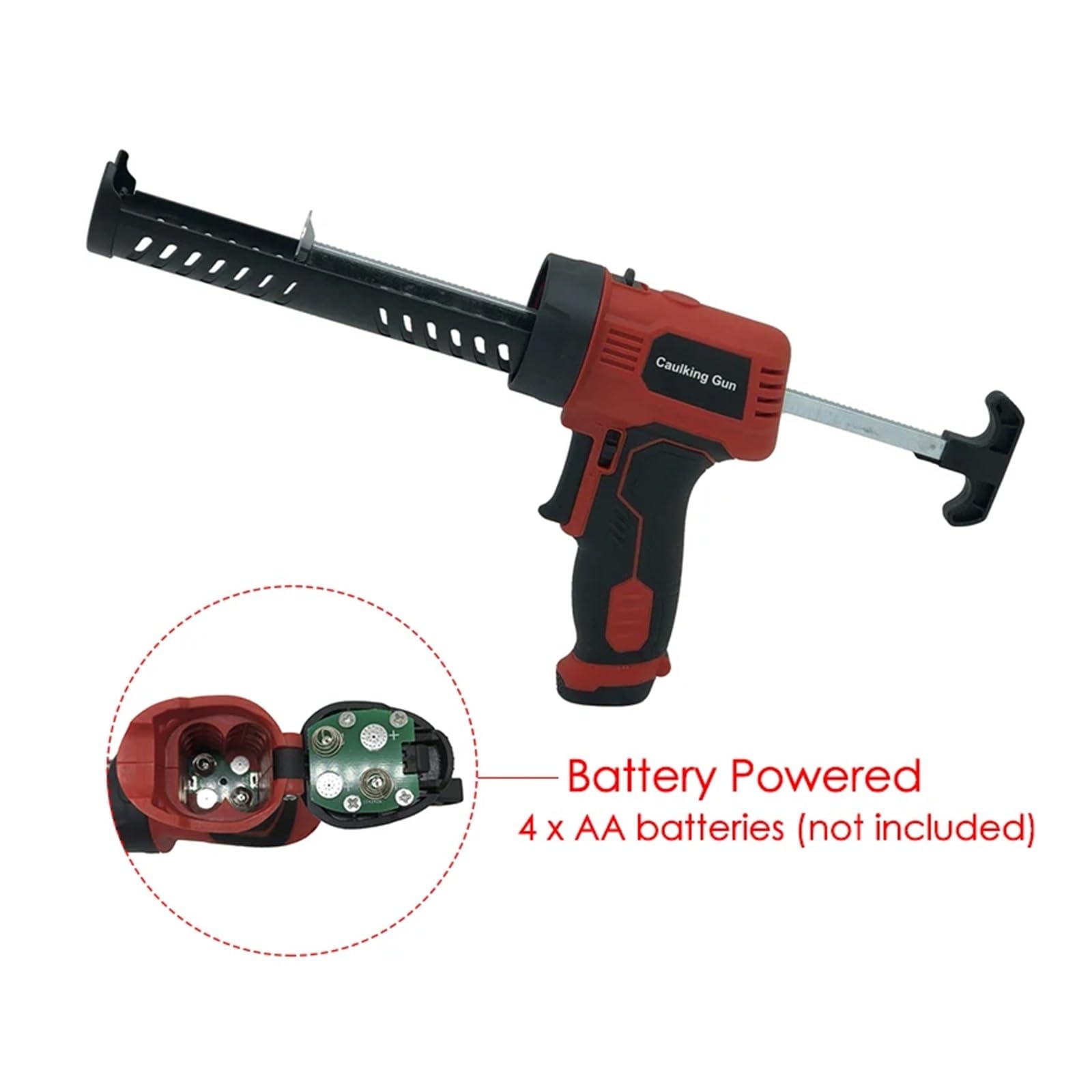 Elektryczny pistolet do uszczelniania zasilany bateryjnie, cement, szkło, klej, uszczelniacz, narzędzie Beauty Seam, pistolet do wypełniania klejem na gorąco, narzędzia do szycia
