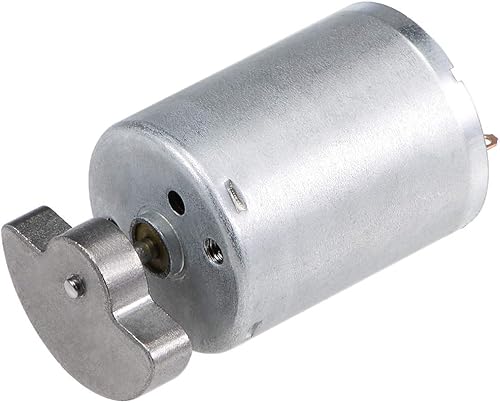 uxcell Potencia fuerte del motor de vibración para el masajeador DC 6V 3000RPM arco vibratorio rueda 1.811x0.953 in