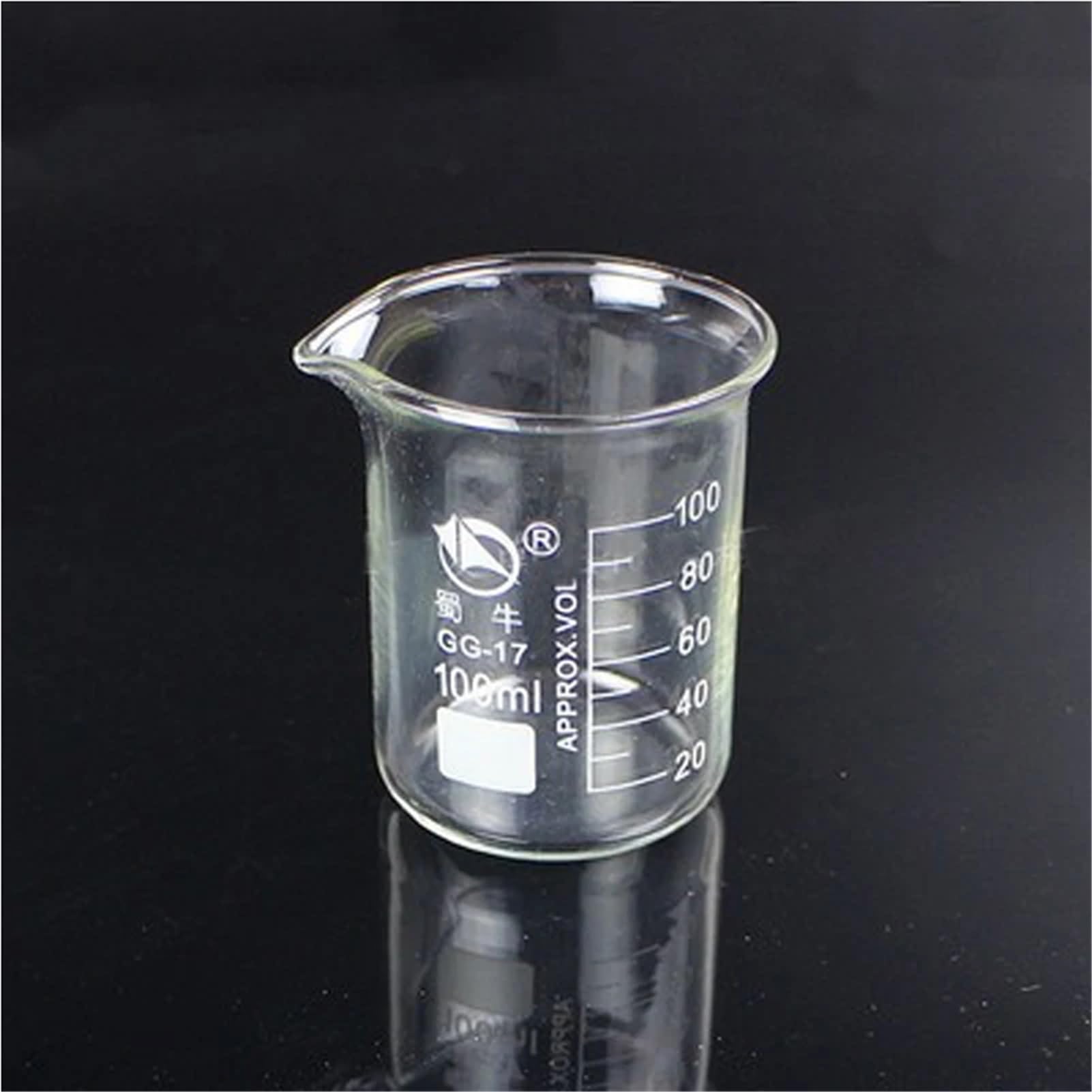 1 zestaw laboratoryjnych zlewki ze szkła borokrzemowego sprzęt laboratoryjny do eksperymentów chemicznych (2000 ml 1 sztuka)