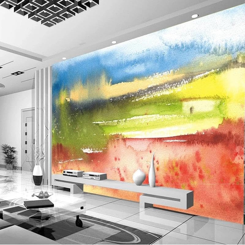 Papier peint mural 3d ILIYA pour masquer les défauts des murs de salon