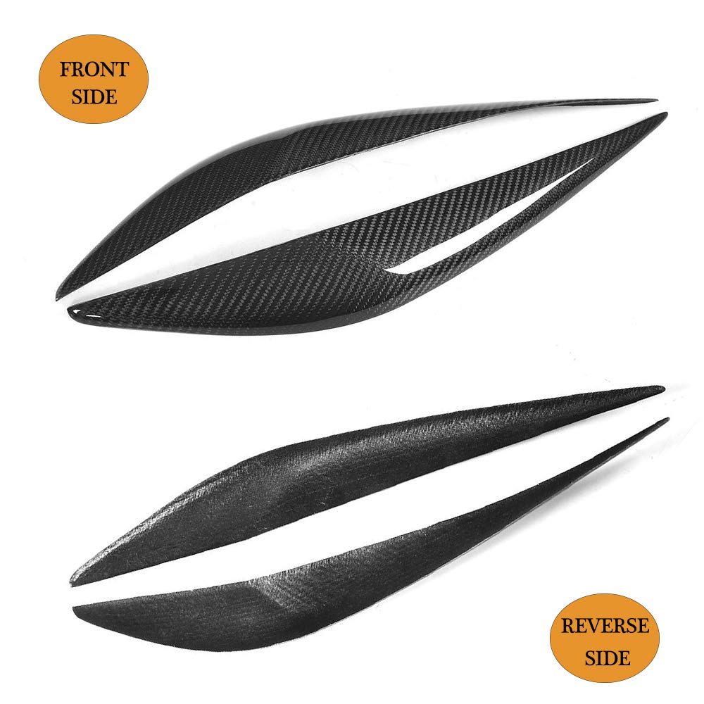 2 Pièces Paupière De Sourcil De Phare Avant De Voiture, For BMW F30 F33