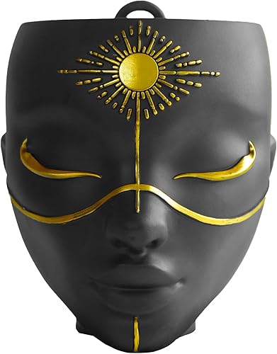 Miniatura 8 de Bossa Linda Maceta de cabeza, decoración del hogar para interiores y exteriores, regalos para amantes de las plantas, para superficie plana o