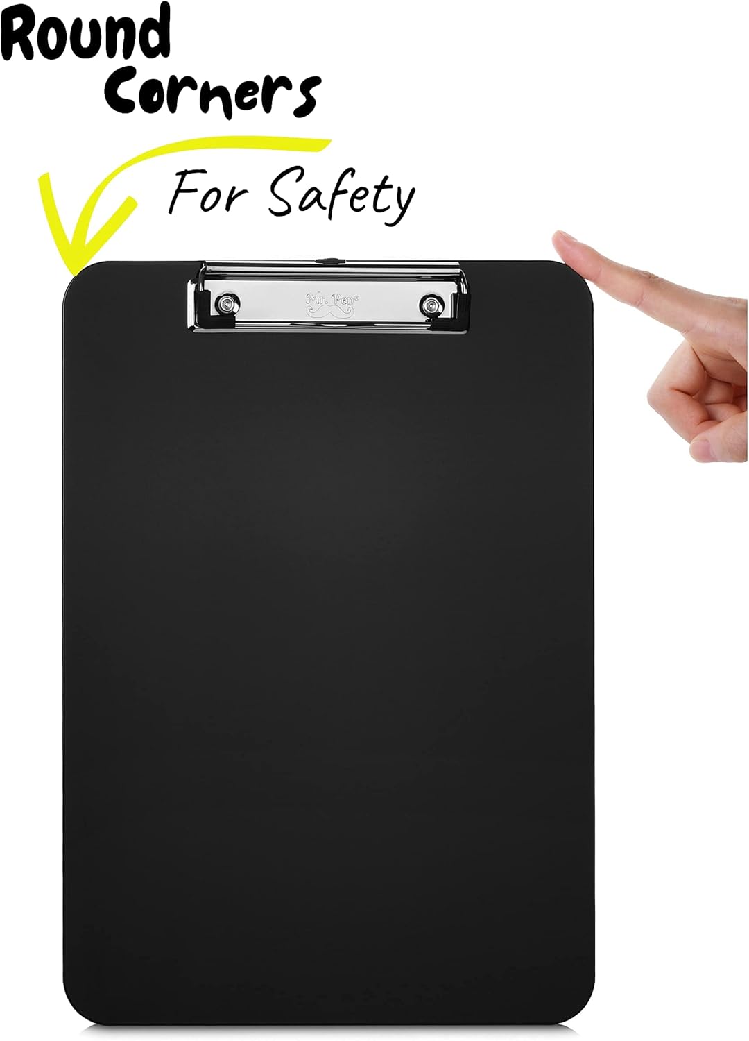 Mr. Pen- Clip Boards, Plastic Clipboards, Black Clipboard, Letter Size, Clipboards Plastic, Paper Clips, Nursing Clipboard, Paper Clip Holder, Writing Board, Document Holder : Office Products