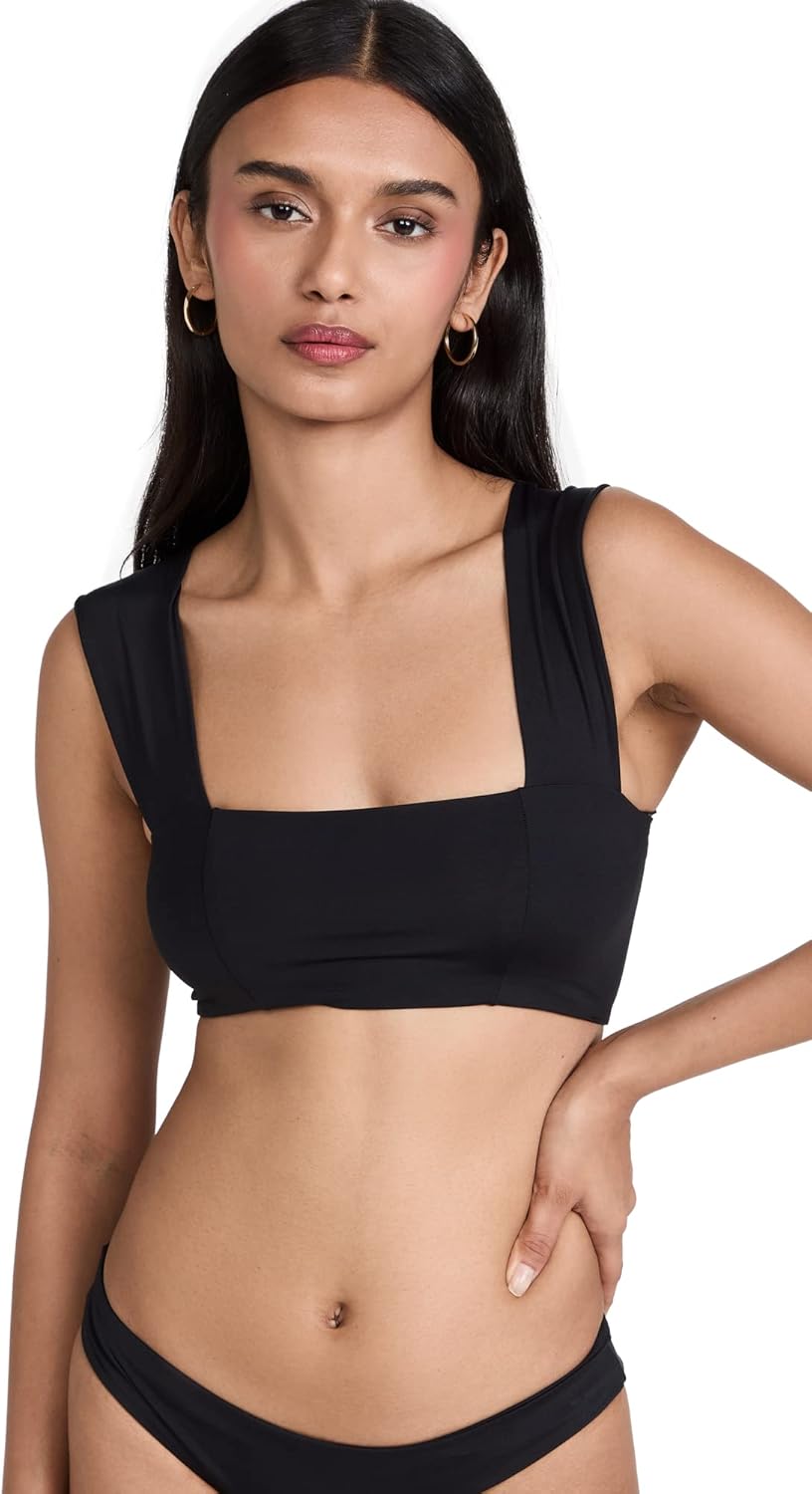 L*Space Parker Bikini Top in Brown | Size XS X-Small Black