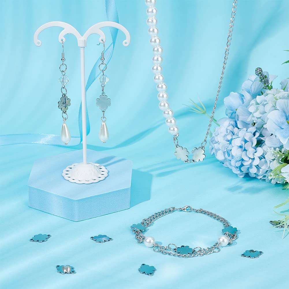 LUOZZY 10 Llaveros De Trébol De Cuatro Hojas, Llavero Transparente Y Colgante De Aleación, Trébol De La Suerte, Regalo De Joyería, Varios Colores