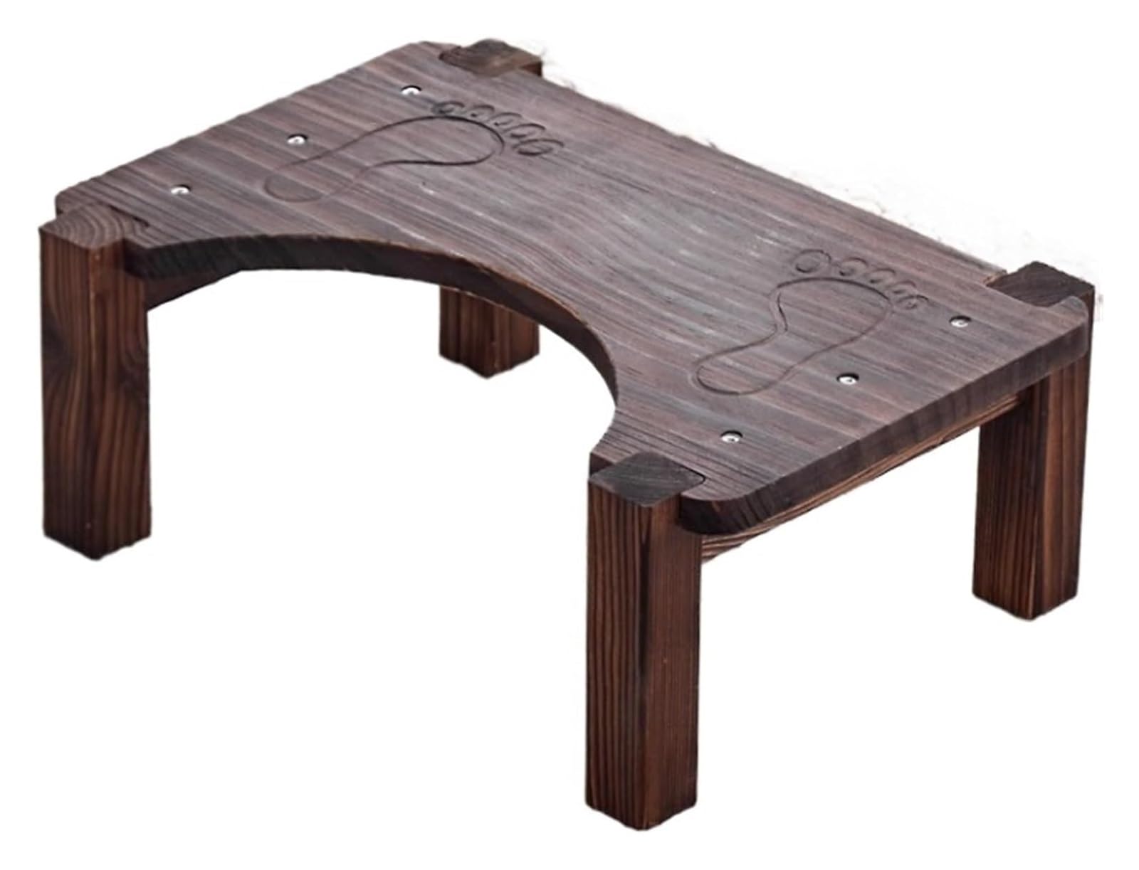 Taburete para el inodoro ergonómico y cómodo con soporte de 400 LB