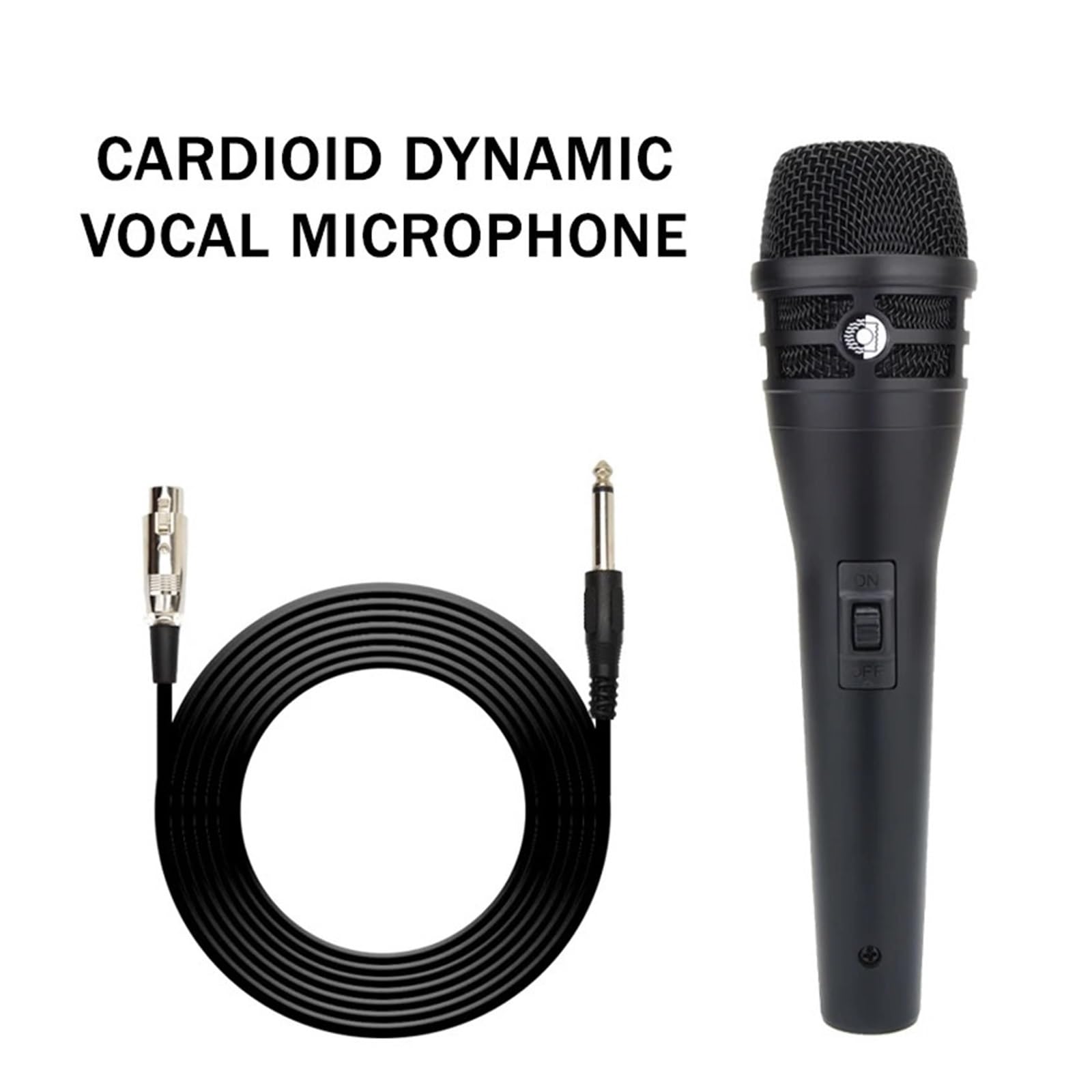 Micrófono Dinámico KSM8 De Metal, Vocal En Forma Corazón, Adecuado For Escenario/Banda/Karaoke, Grabación con Cable Compatibilidad Universal