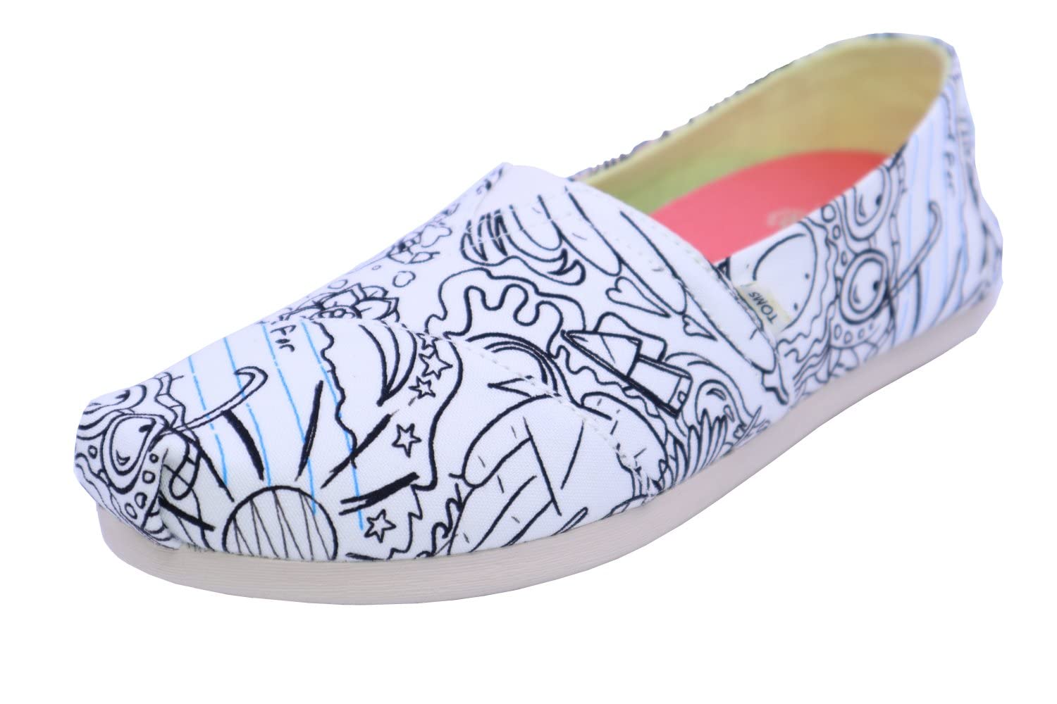 TOMS Men's Alpargata Classic Slip-on Espadrille, Textile/Synthetic Upper