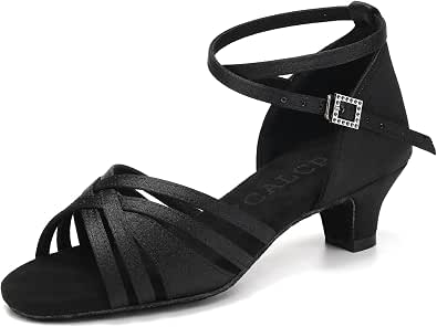 Femme Latin Chaussures Salle de Bal Tango Danse Soirée Low-Heeled Femme Latin Chaussures Salle de Bal Tango Danse Soirée Low-Heeled