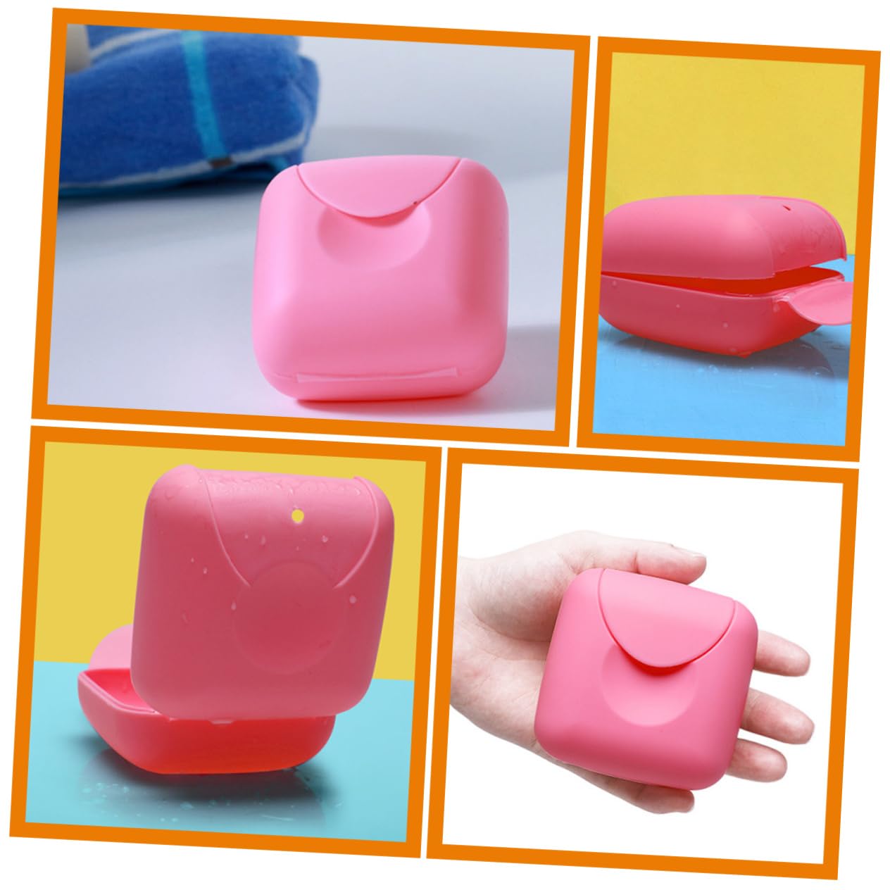 Healvian 10 Stk Aufbewahrung sbox für Menstruation becher Sterilisator Behälter für Menstruationstassen Menstruationstassenträger für Frauen Etui für Menstruationstassen tragbar Halterung