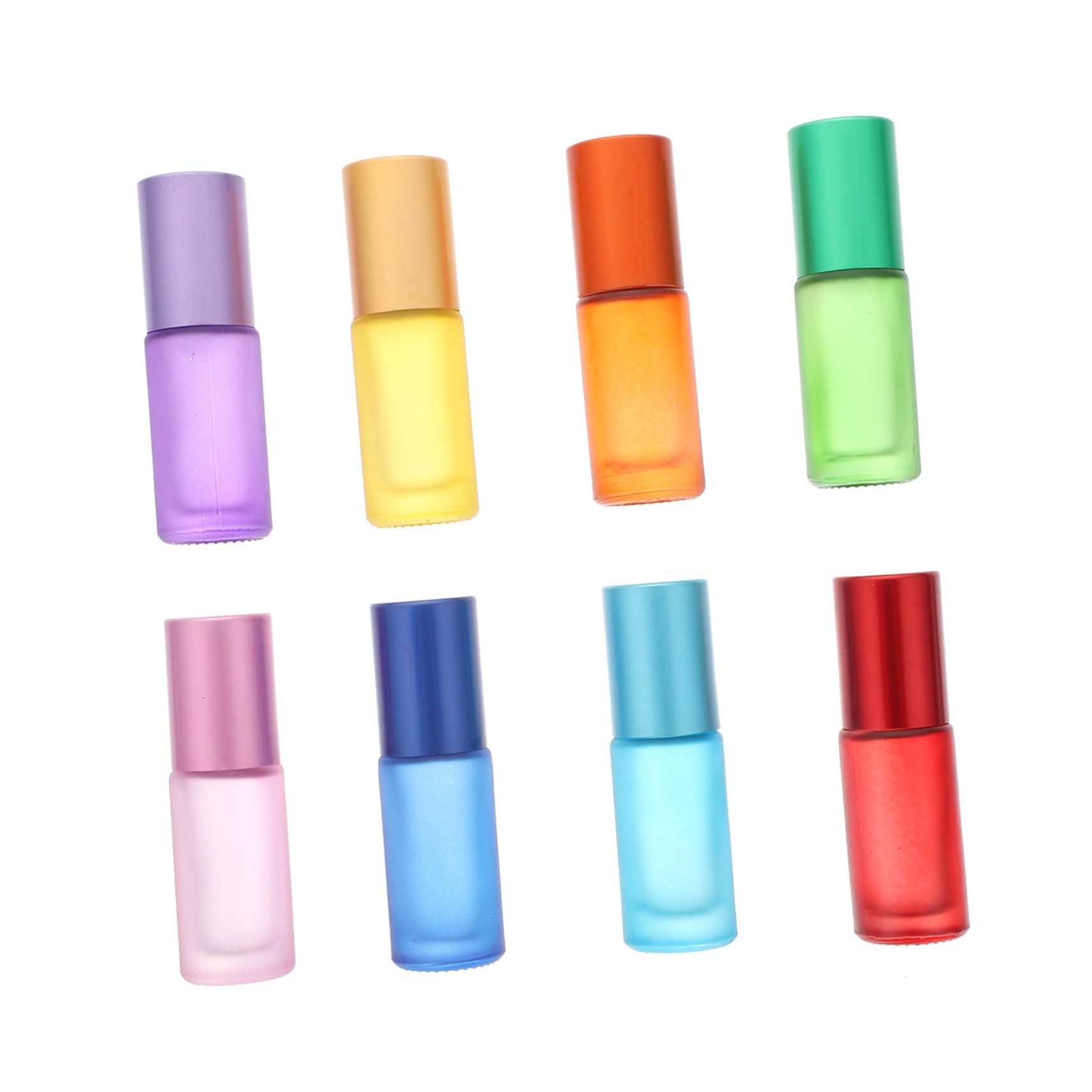Beaupretty Flacon à Bille Vide 10ml en Verre, Lot de 16 Pièces