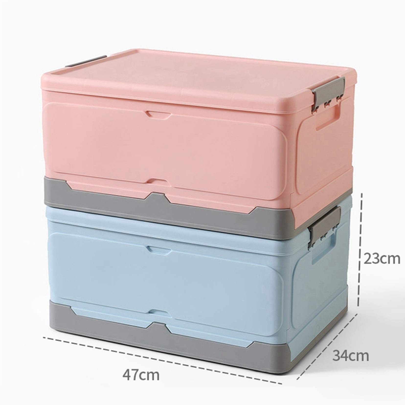 Amazon｜MJKQ9 収納ボックス 折りたたみ L*2 大容量 プラスチック