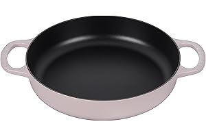 Le Creuset Signature Enameled Cast Iron Skillet, 11 Inch, Shallot