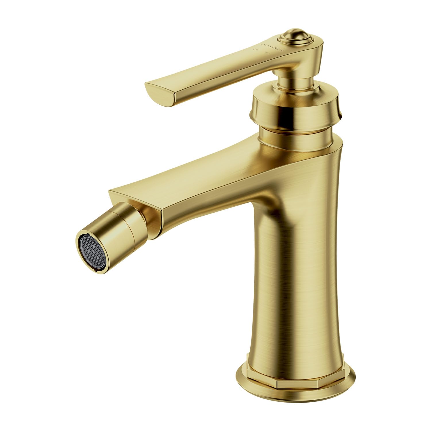 Grifo de bidé monomando Omnires Armance AM5220BSB brushed brass de baño