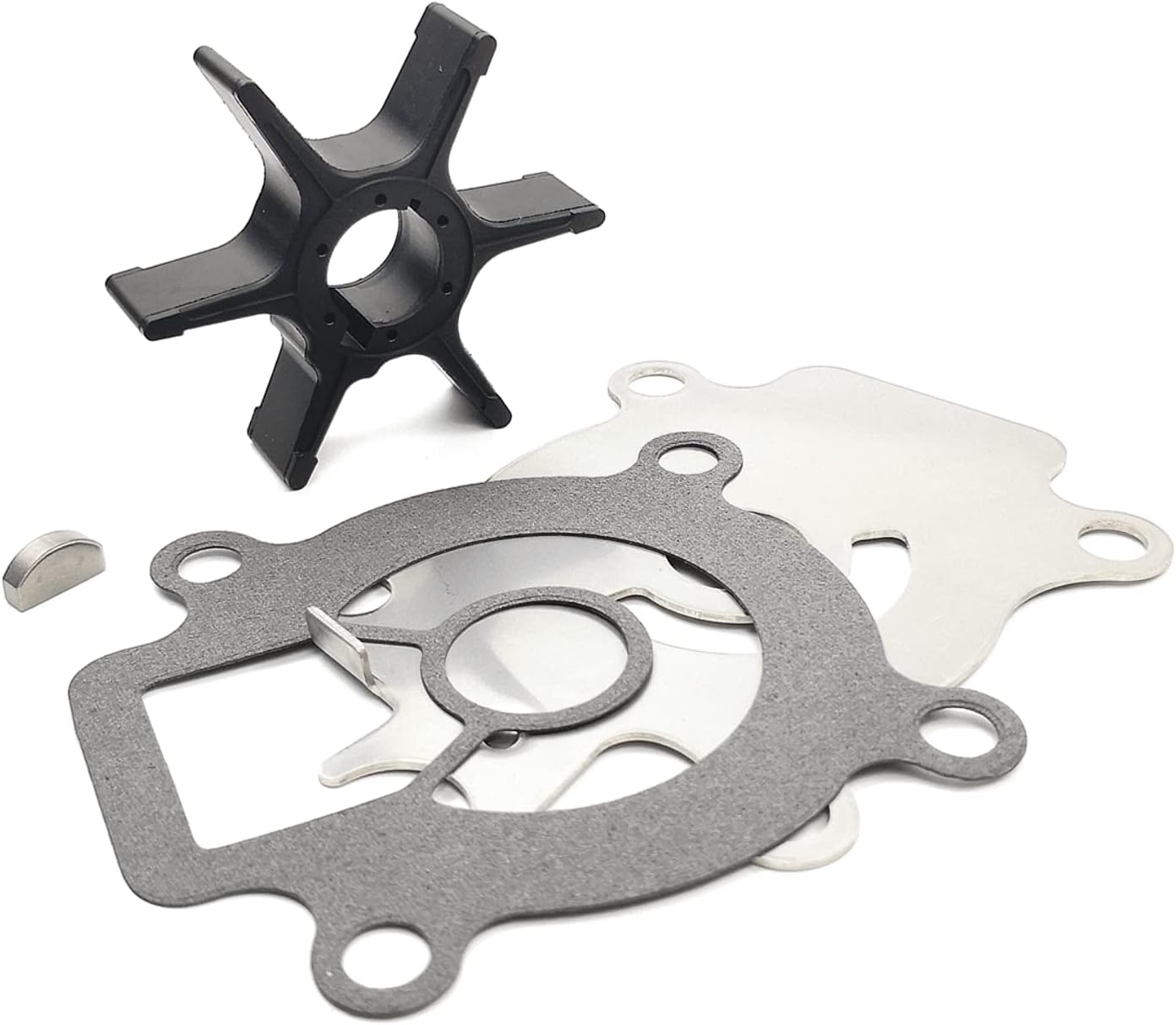 17400-95351 Water Pump Impeller Repair Kit for Suzuki Outboard 2 Stroke 75 85 HP DT75 DT85 Boat Motor Engine Rebuild Parts Replacement 17400-95550 17400-95350 Sierra Marine 18-3244