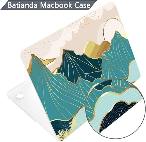 Miniatura 228 de Batianda Funda para MacBook Pro M4 de 16 pulgadas 2024 2023 2021 modelo A3403 A2991 con chip M3 M2 Pro/M1 Max, carcasa rígida de plástico