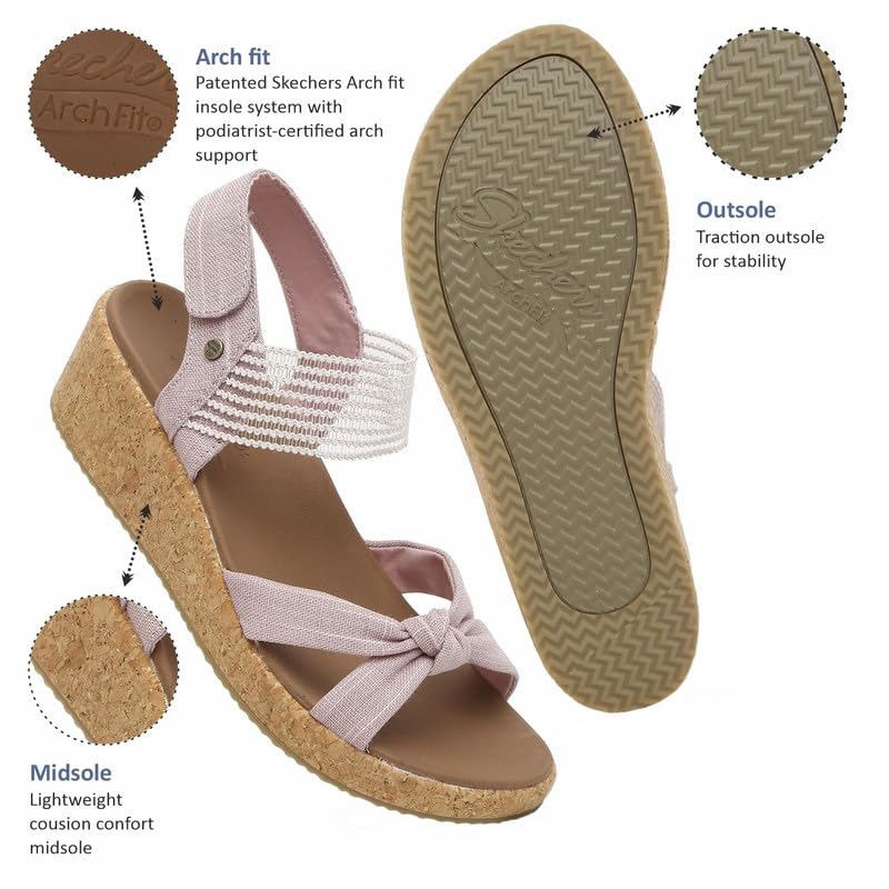 Image of Skechers Women's Arch Fit Beverlee Juliet Sandal