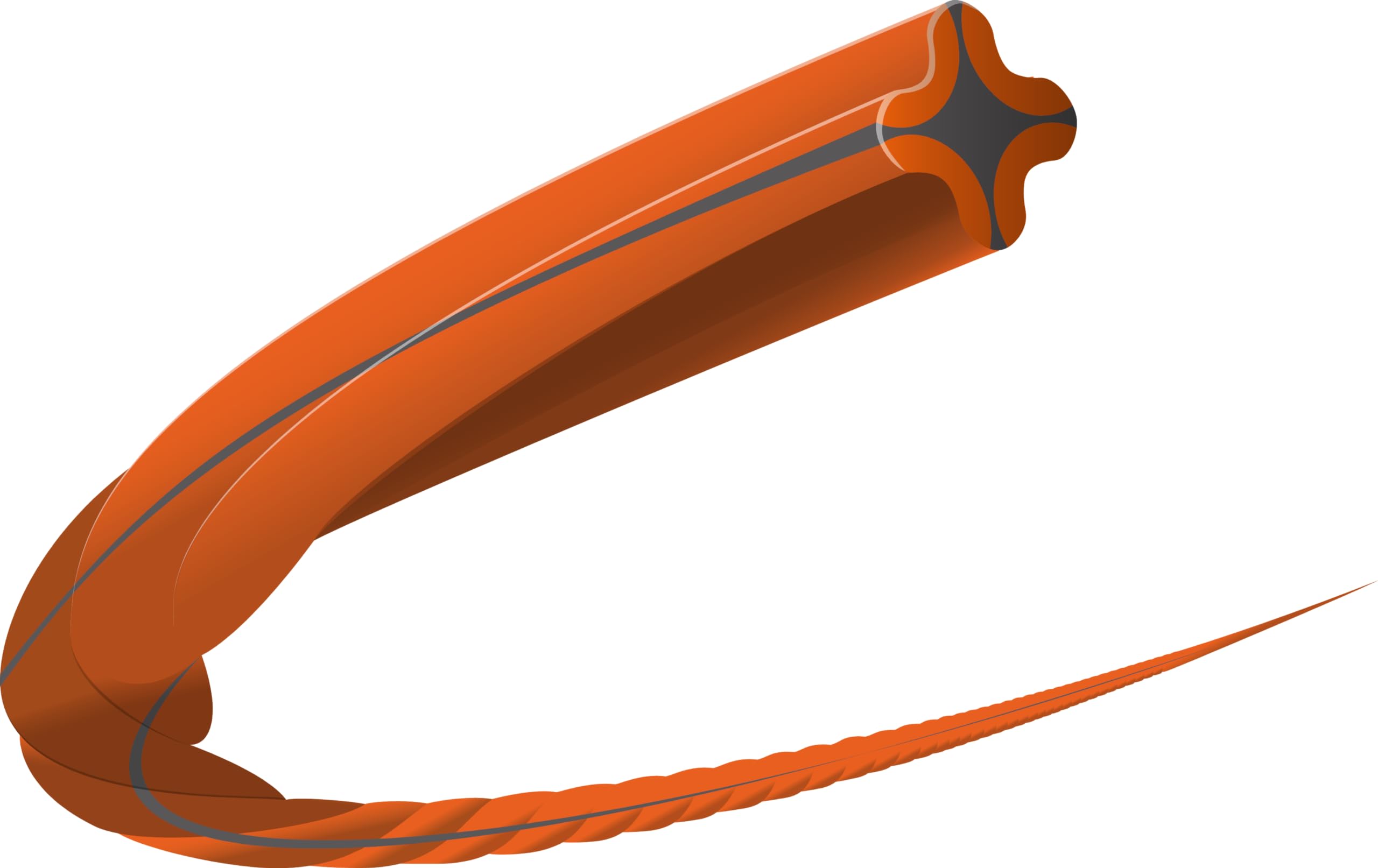 Husqvarna 597669132 - Hilo para desbrozadora (2,7 mm/210 m), Color Naranja y Gris