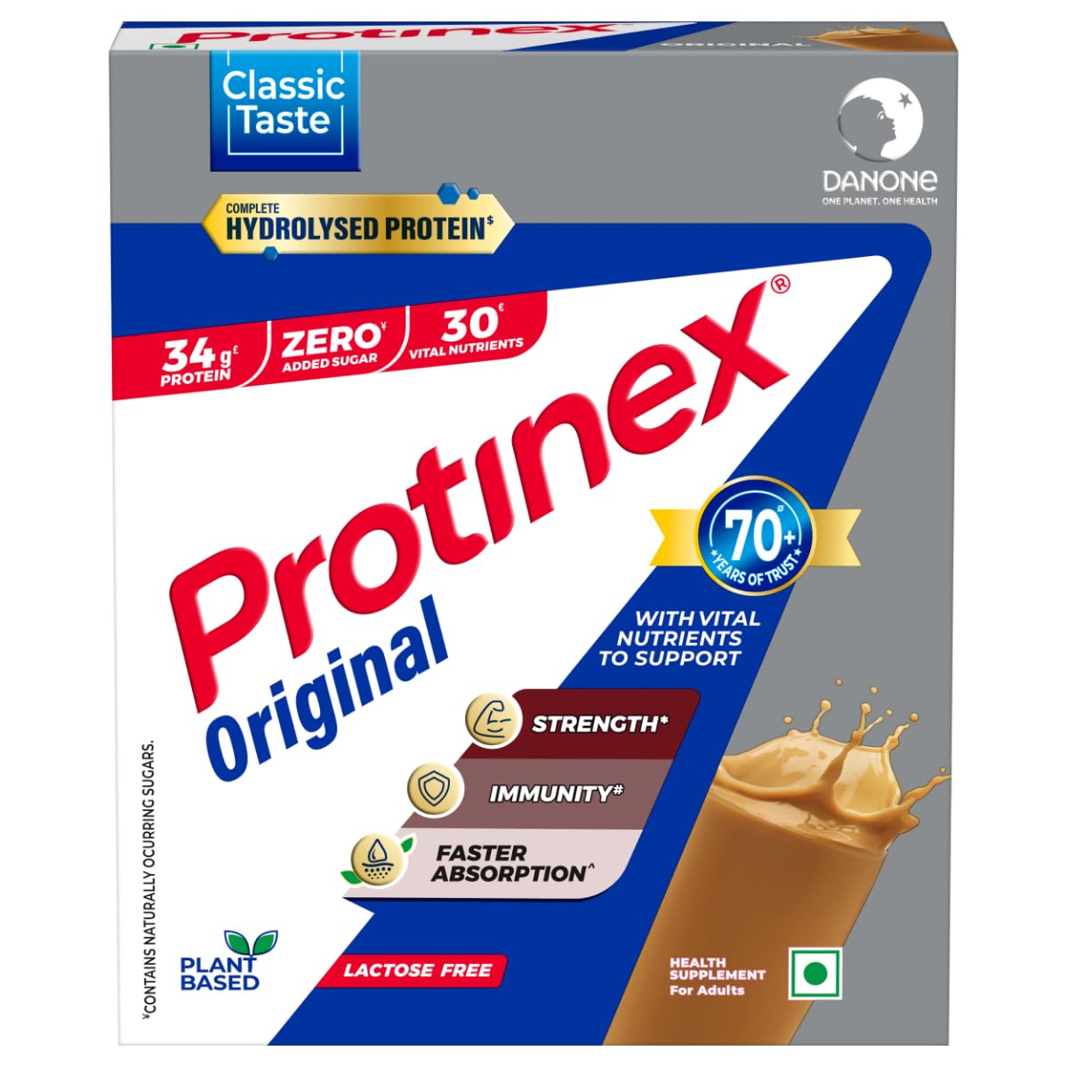 Protinex Nutritional Protein Rich Mix For Adults - (Original, 200 Gms, BIB) with Vital Nutrients to Support faster absorption & Immunity-picture-15