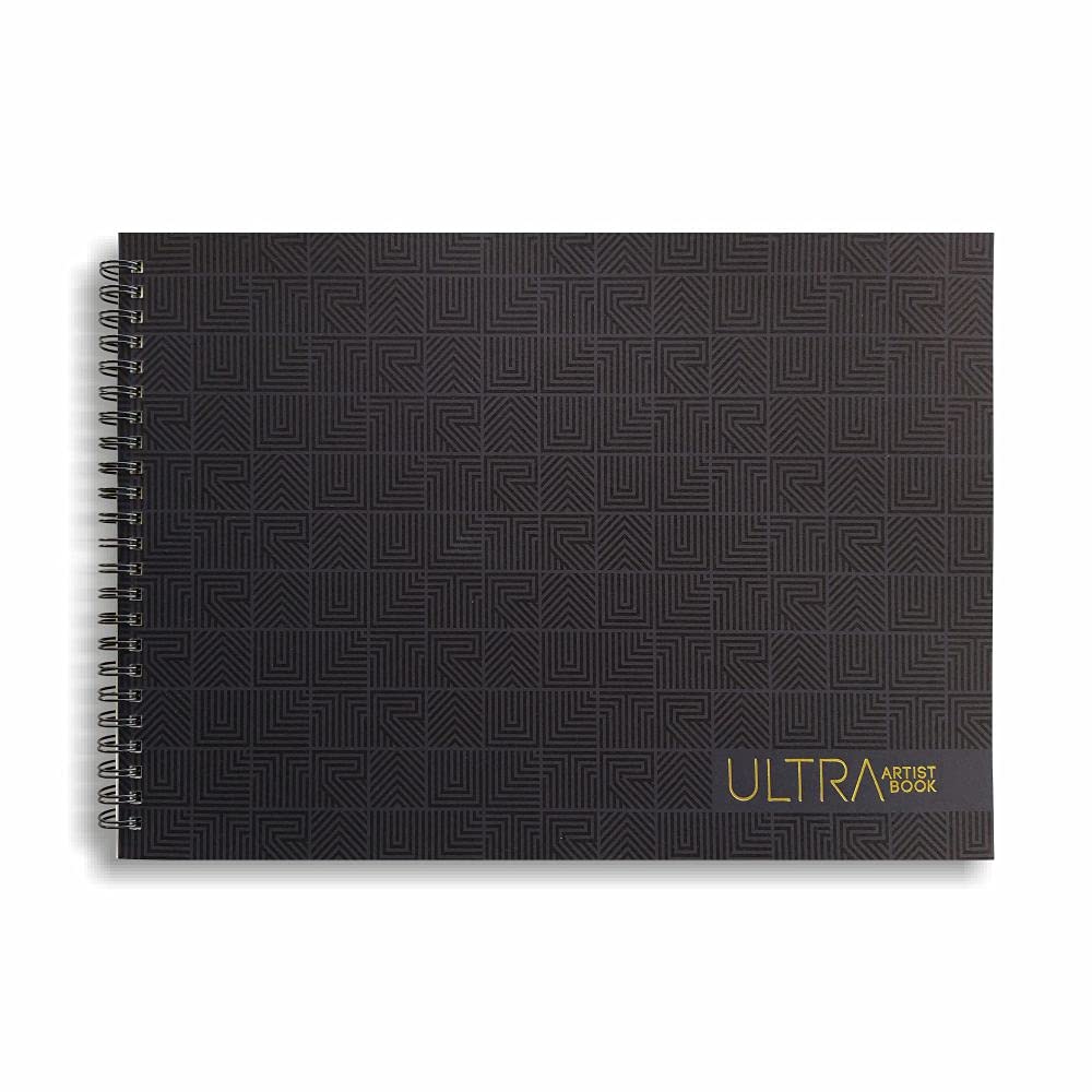 Anupam Ultra Artist Book A3 Size Wiro Binding Spiral Notebook for Artists Students Sketching (25 Sheets) - 200Gsm, White (B096KS1XLD) Amazon Price History, Amazon Price Tracker