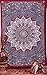 Large Hippie Tapestry, Hippy Mandala Bohemian Tapestries, Indian Dorm Decor, Psychedelic Tapestry Wall Hanging Ethnic Decorative Tapestry, 85 X 90 Inches